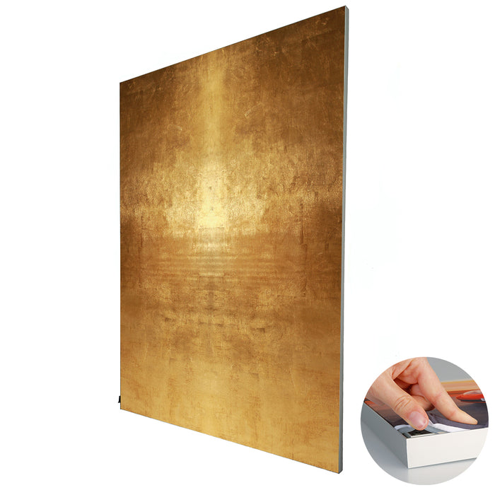 Akustikbild "Luxury Gold" 44 mm 80 cm x 120 cm