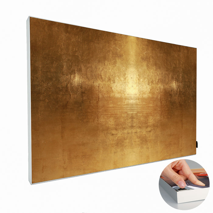 Akustikbild "Luxury Gold" 27mm 150 x 100 cm