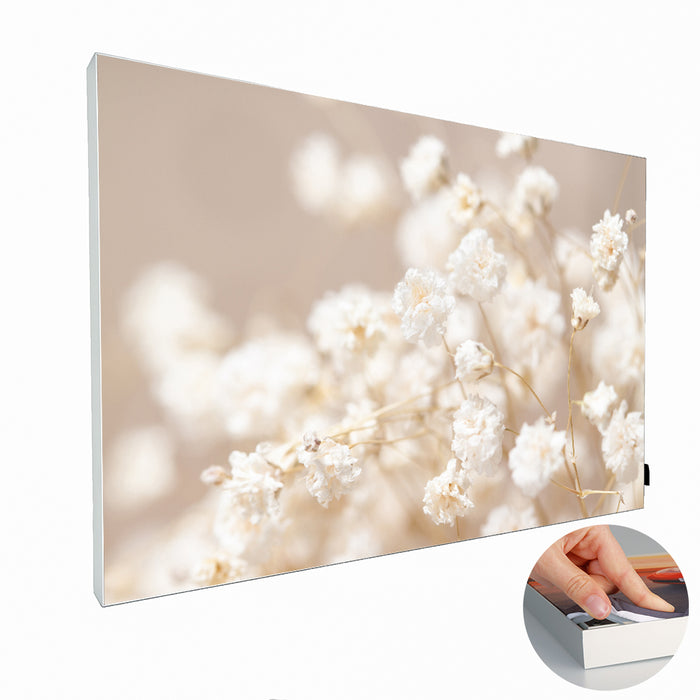 Akustikbild "Gypsophila" 27mm 150 x 100 cm