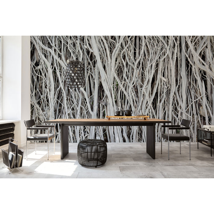 Wall paneling "White branches"
