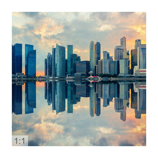Spannbild „Skyline Sunset